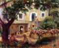 la granja Pierre Auguste Renoir